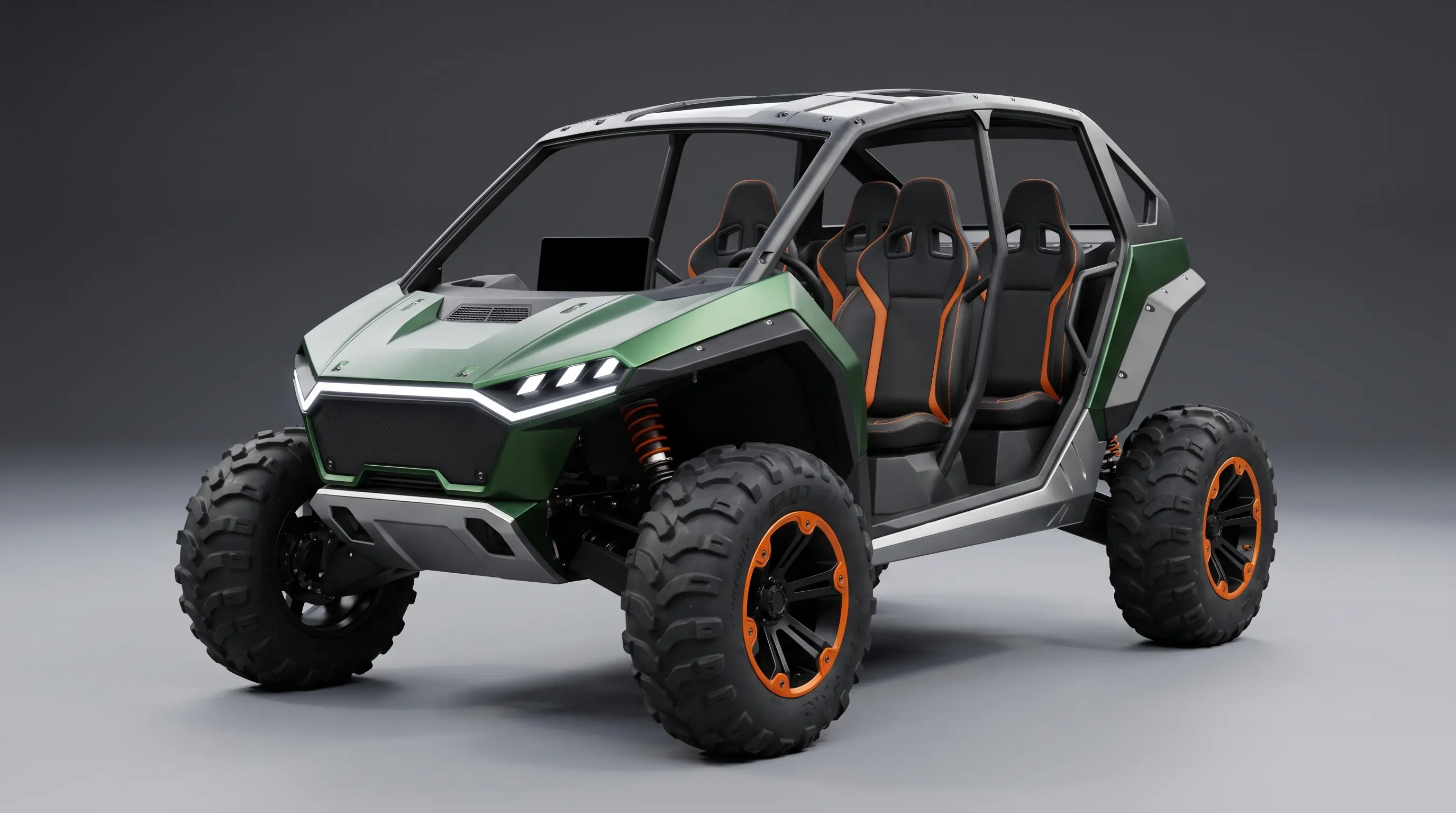 4-Seat 4WD Electric ATV